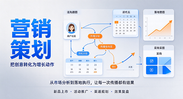 冠县营销策划